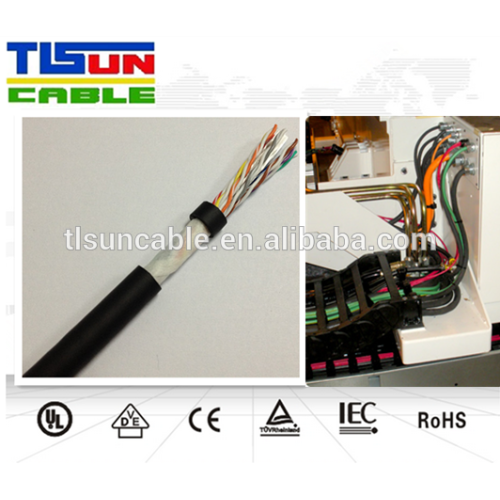 LIYY cable electrical souple 4X 0.34mm for signal transfer
